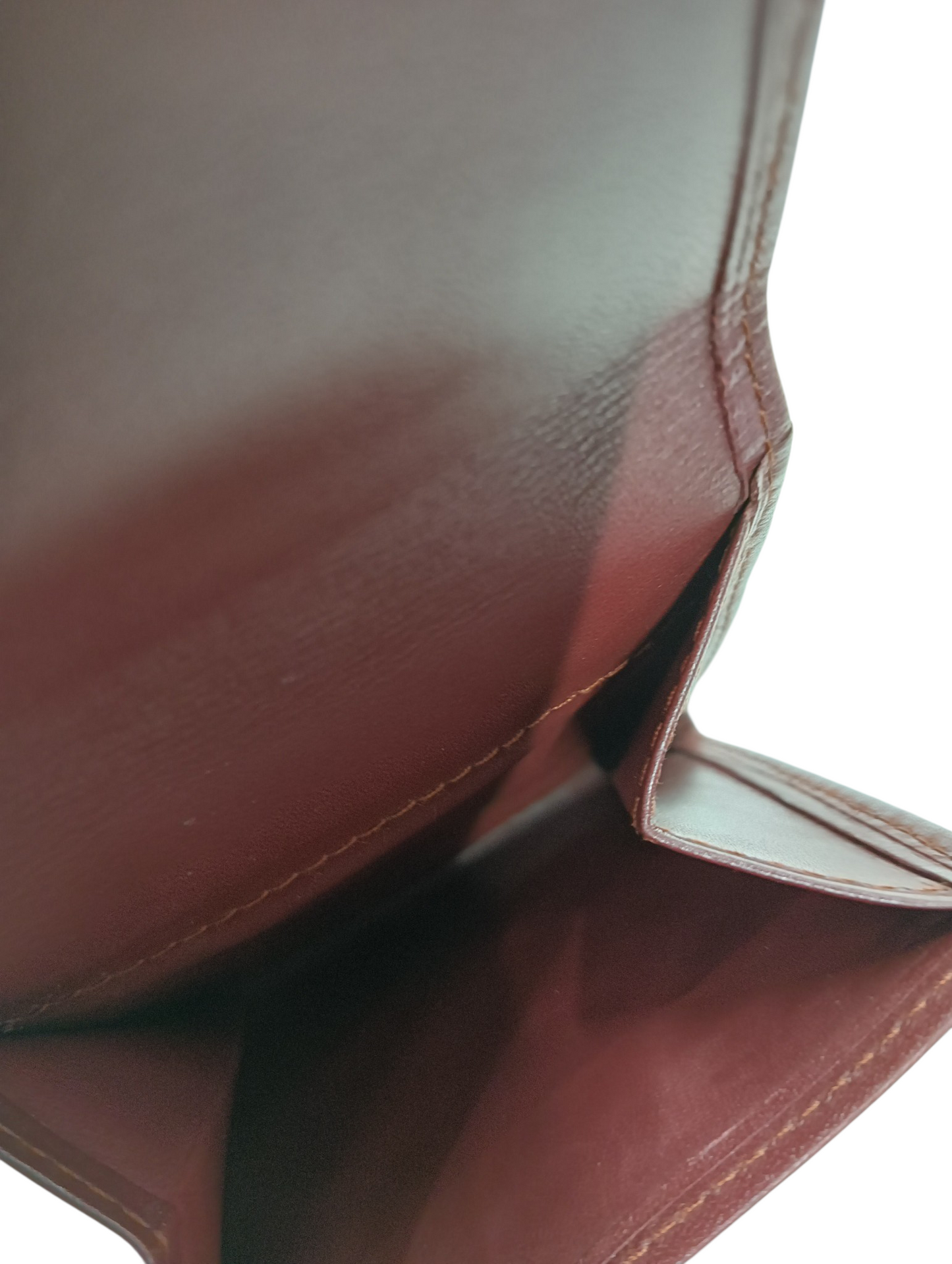 Cartier Coin Bag Wine Red