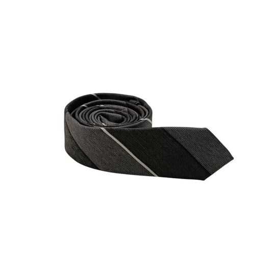 DOLCE & GABBANA NECKTIE GRAY