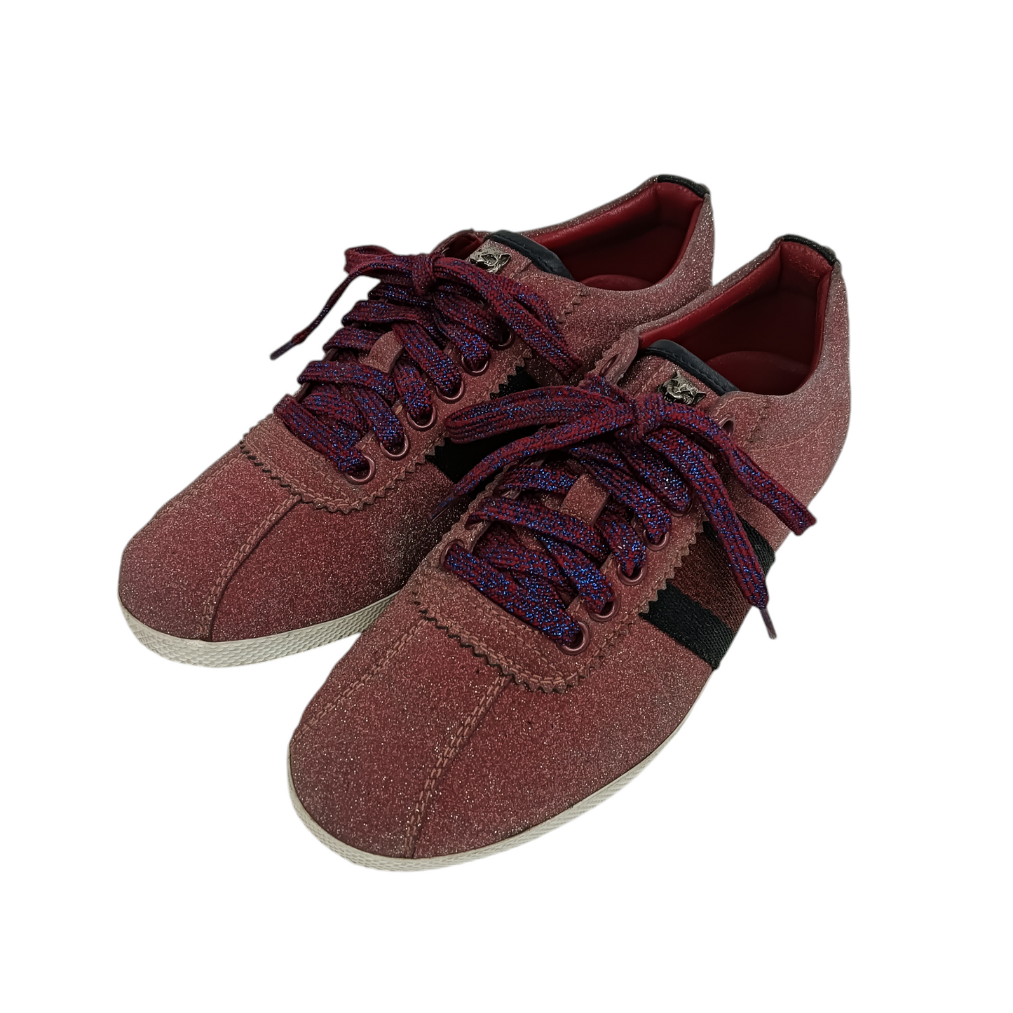 GUCCI Sneaker 35 1/2 Lady's Pink 420093 Glitter