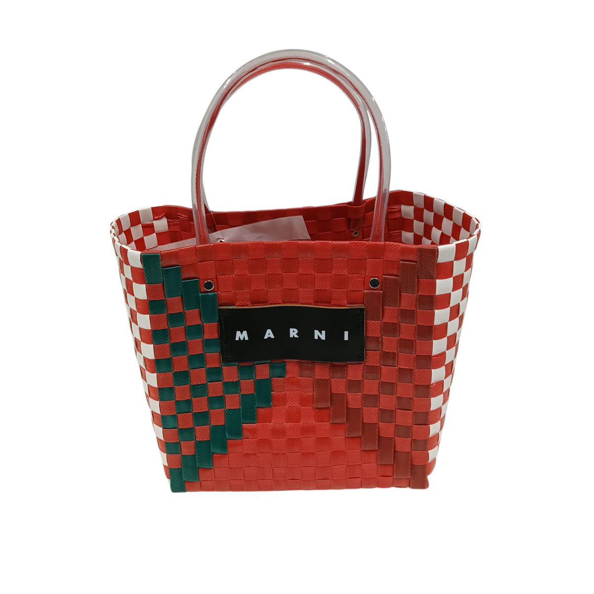 MARNI Tote Bag Red/Green/Blue