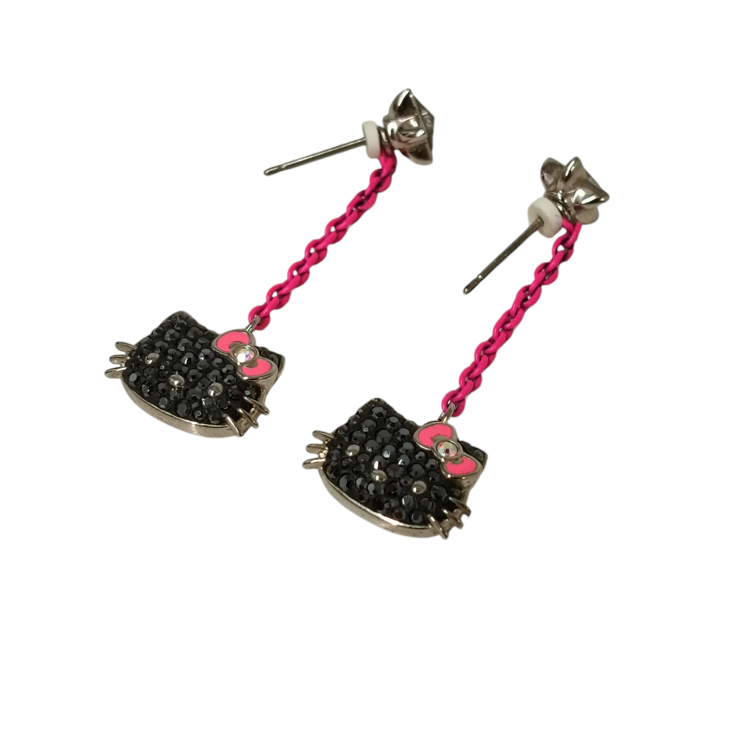 SWAROVSKI Earring Black 1175768 HELLO KITTY