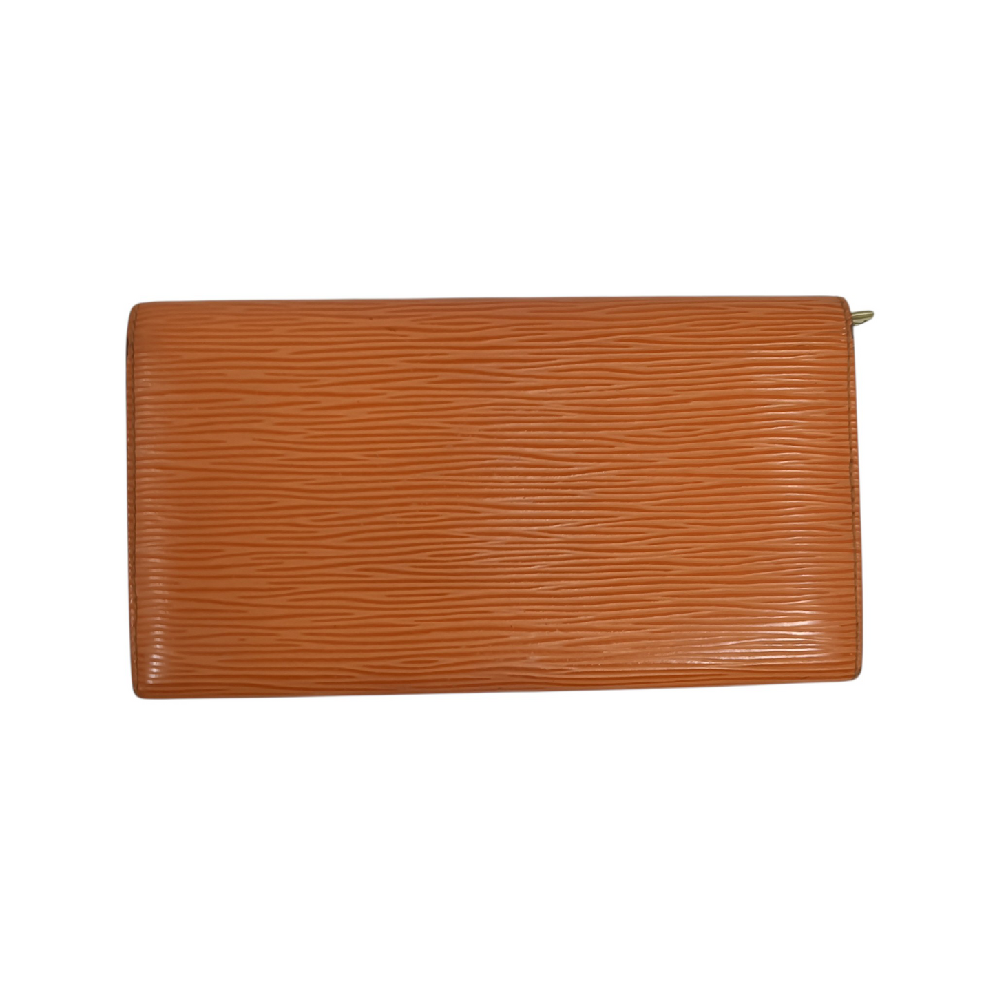LOUIS VUITTON Long Wallet Epi Orange M6357H CA0043