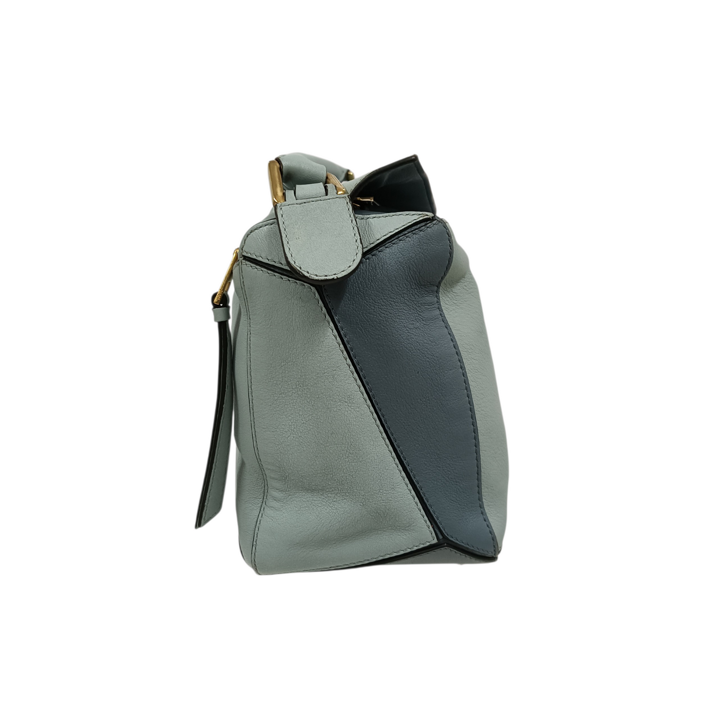 LOEWE 2WAY Bag Sky Blue 06 17 07  Stain/Damage Puzzle Medium