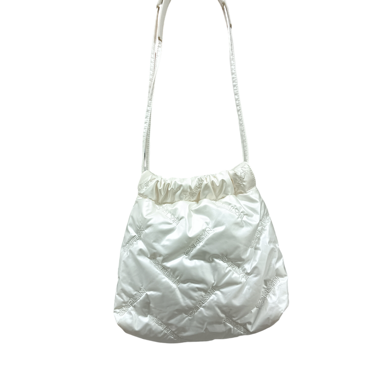 CARLYN POUCH WHITE