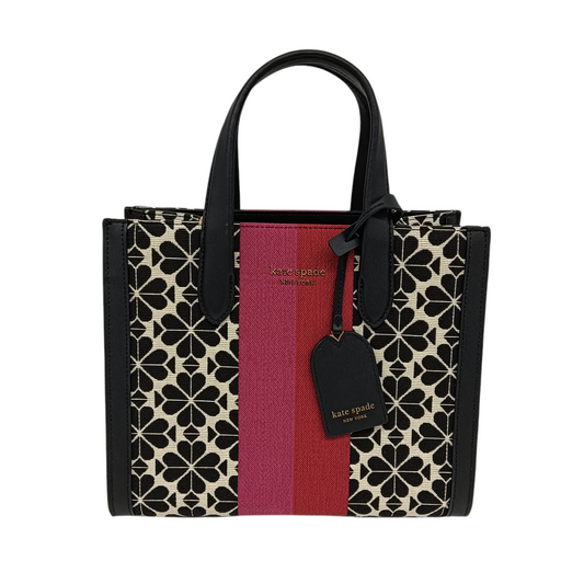 KATE SPADE 2WAY Bag K6840 Rank A Black/Pink/Red