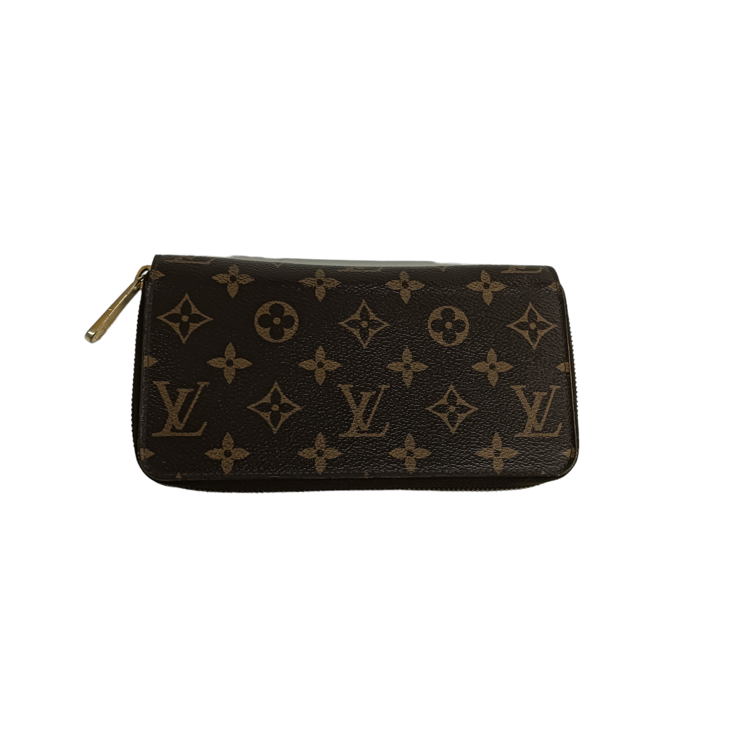 LOUIS VUITTON LONG WALLET MONOGRAM M41896 BROWN KM01