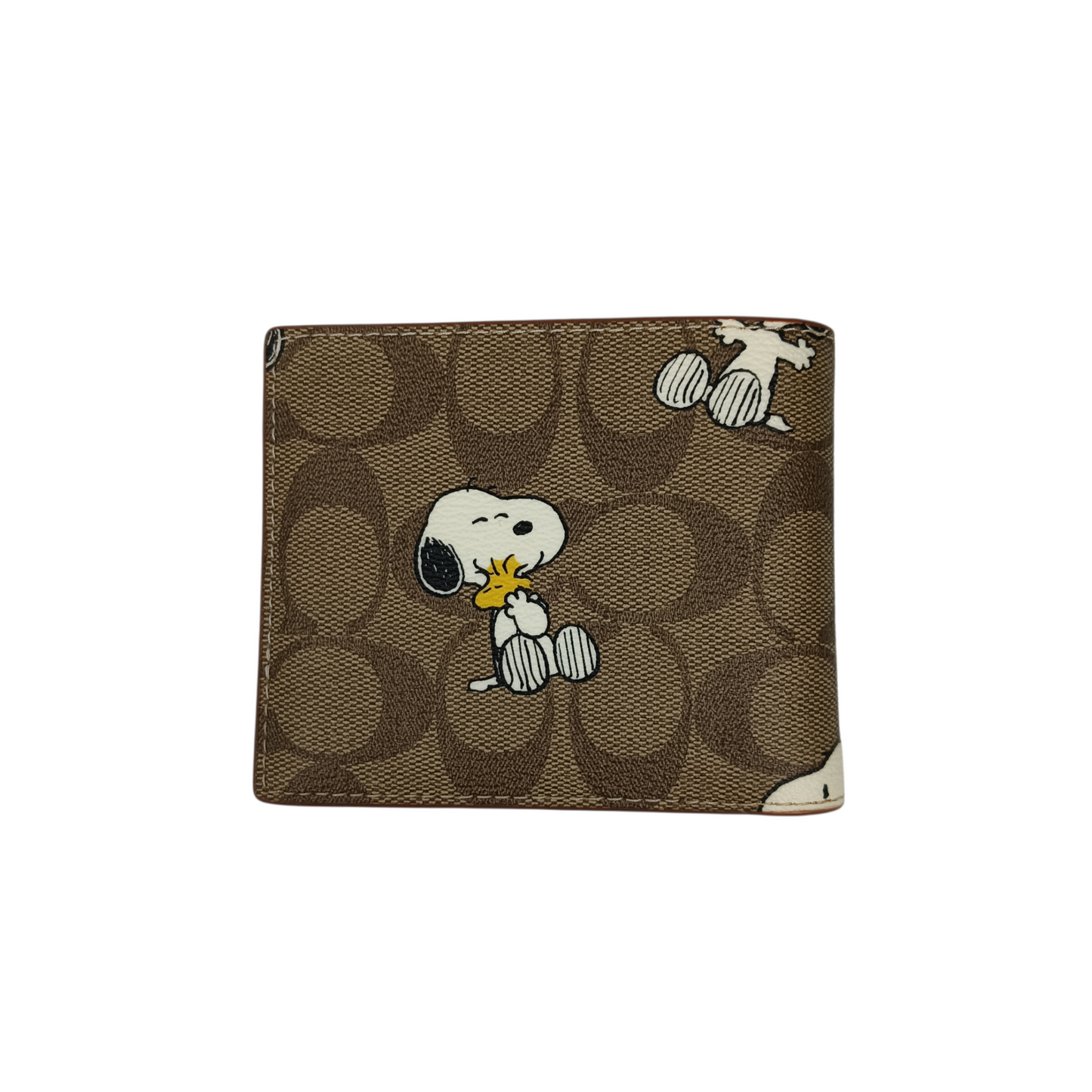 COACH x PEANUTS Wallet Brown CE714