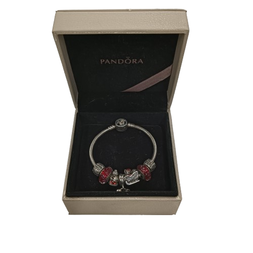 Bracelet PANDORA Silver 7 Charm