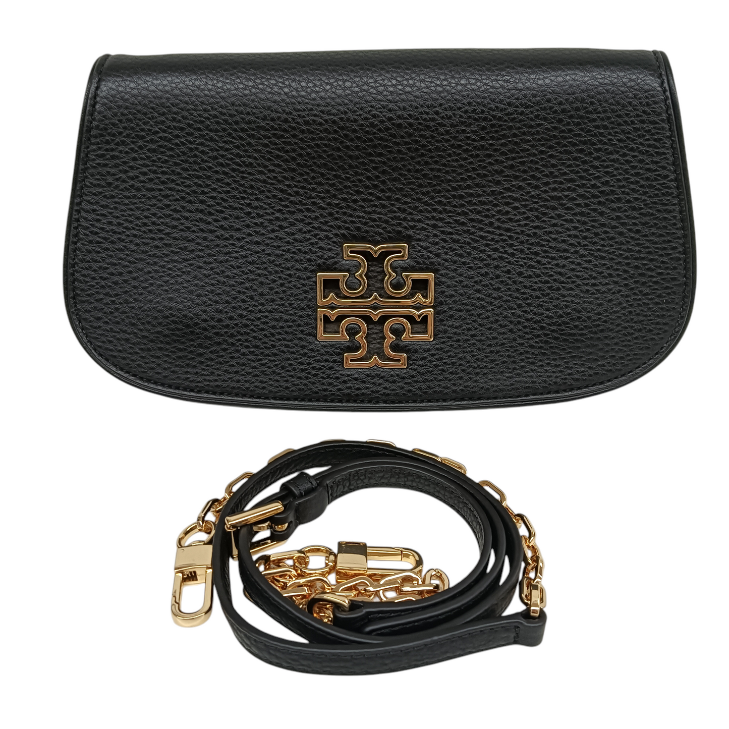 TORY BURCH Shoulder Bag Black/Gold 10005617 Rank(B)