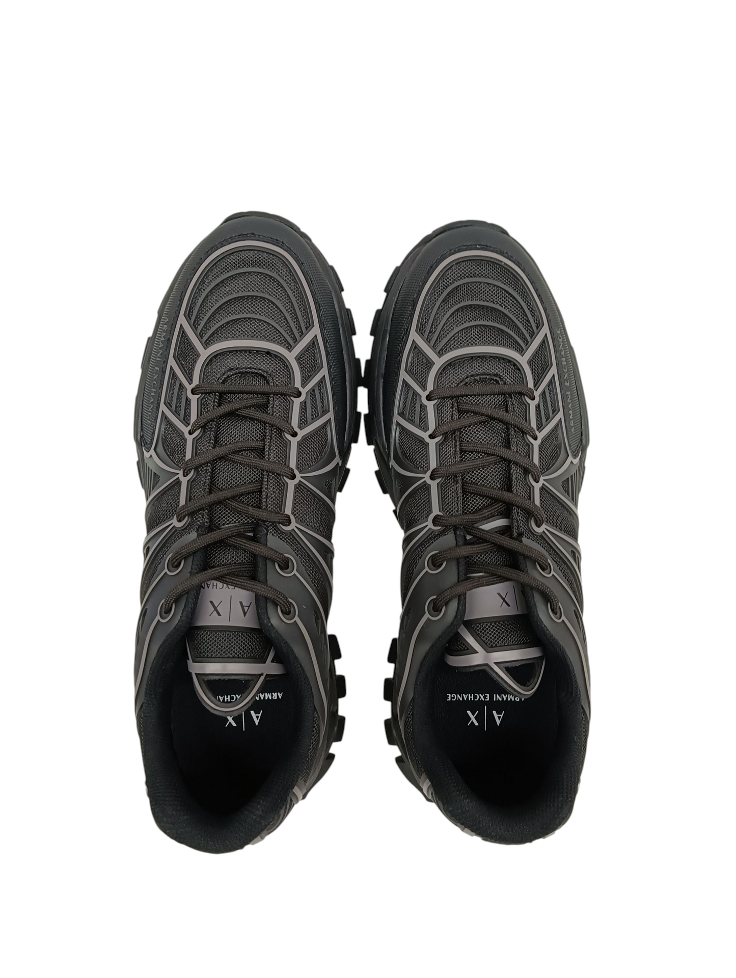 ARMANI EXCHANGE Sneaker Size 42 XV907 Mens Black