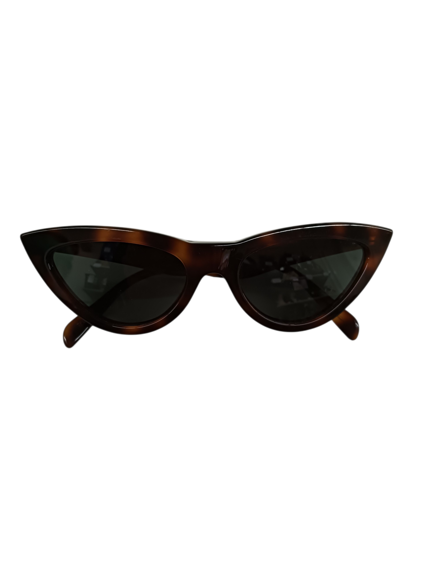 CELINE Sunglasses CL4019IN Brown Cat Eye