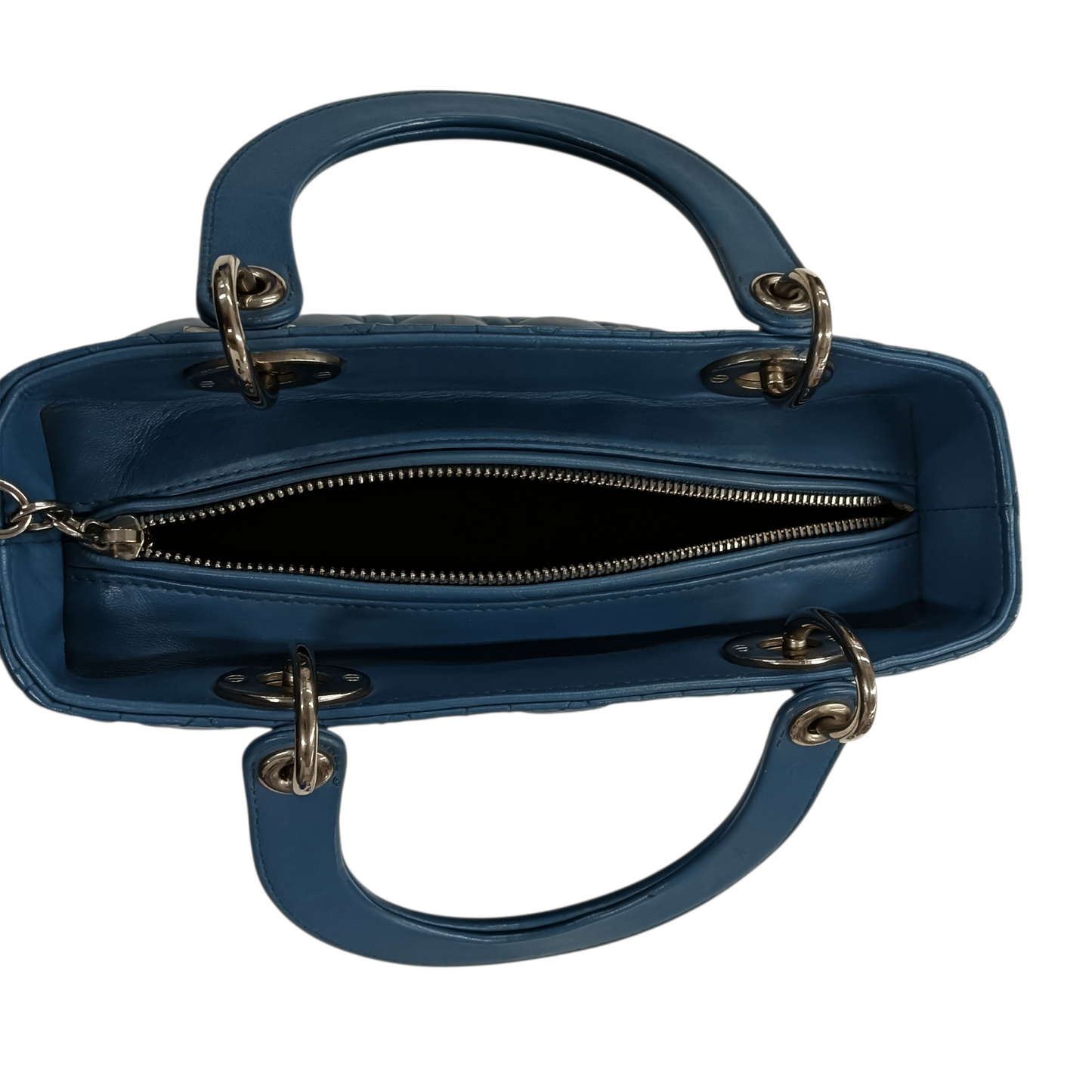 Christian Dior 2WAY Bag Sky Blue 17-B0-1111