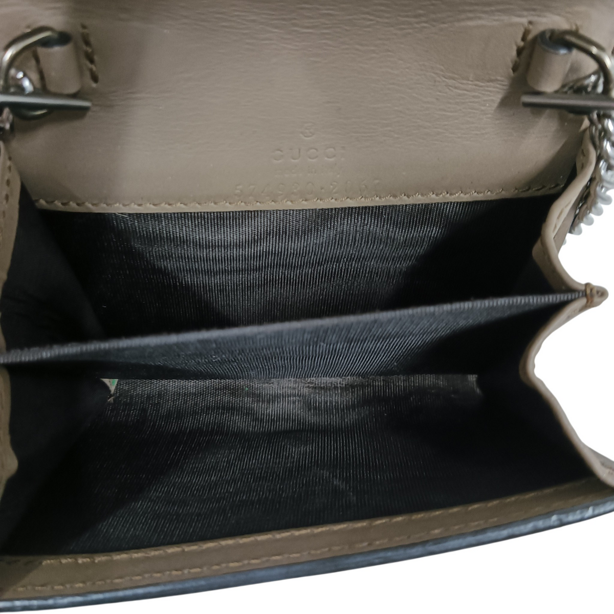 GUCCI Mini Handbag 574930 Beige