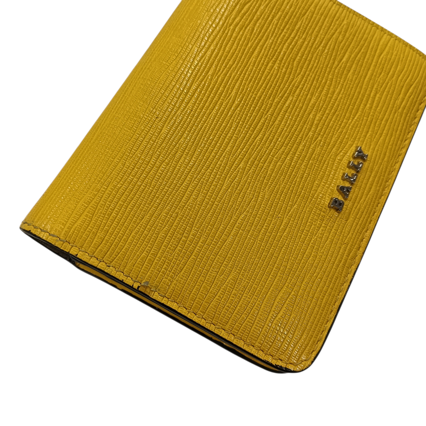 BALLY Wallet Yellow LETTES