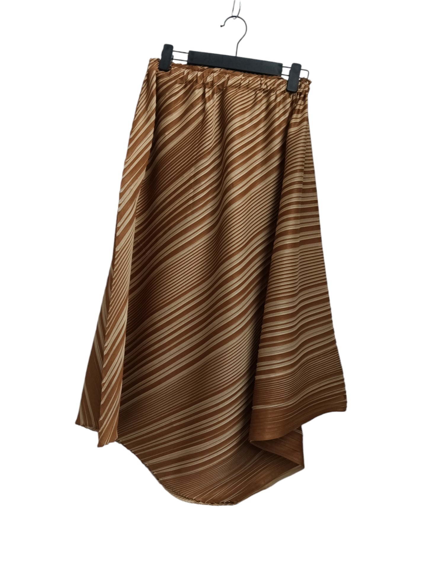 PLEATS PLEASE PLEASE TWO-TONE PLEATED LADY'S BROWN PP08-JG564 SIZE 3