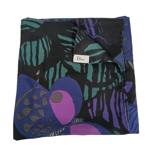 Christian Dior Scarf Navy/Black