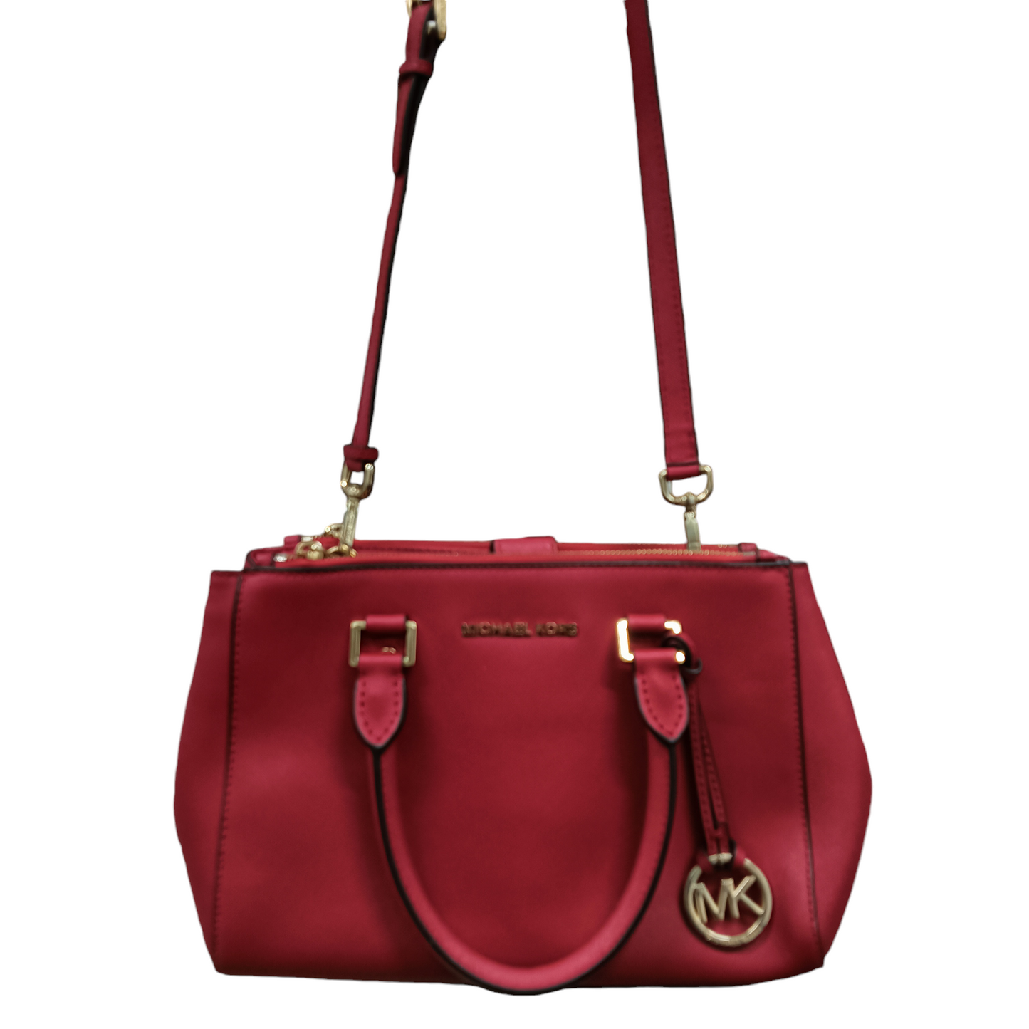 MICHAEL KORS 2WAY BAG RED *STICKY