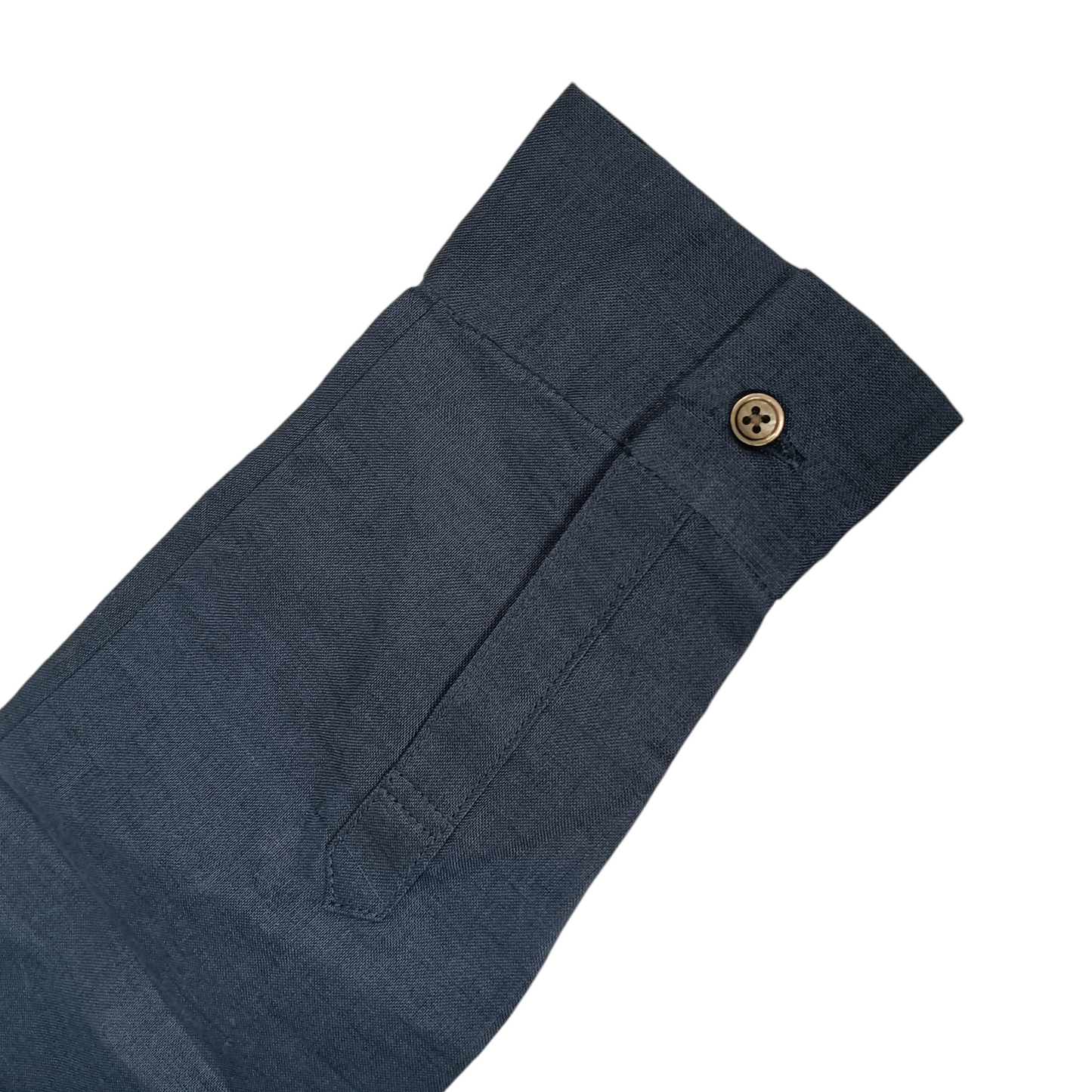 IENA LINEN SHIRT SIZE FREE NAVY