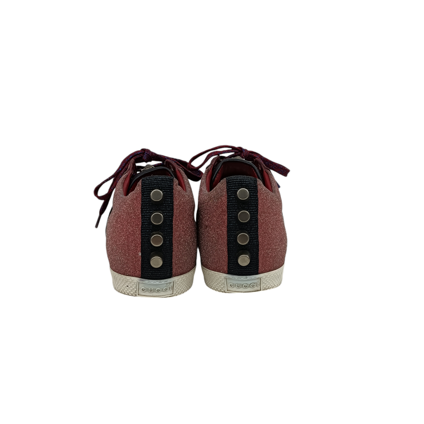 GUCCI Sneaker 35 1/2 Lady's Pink 420093 Glitter