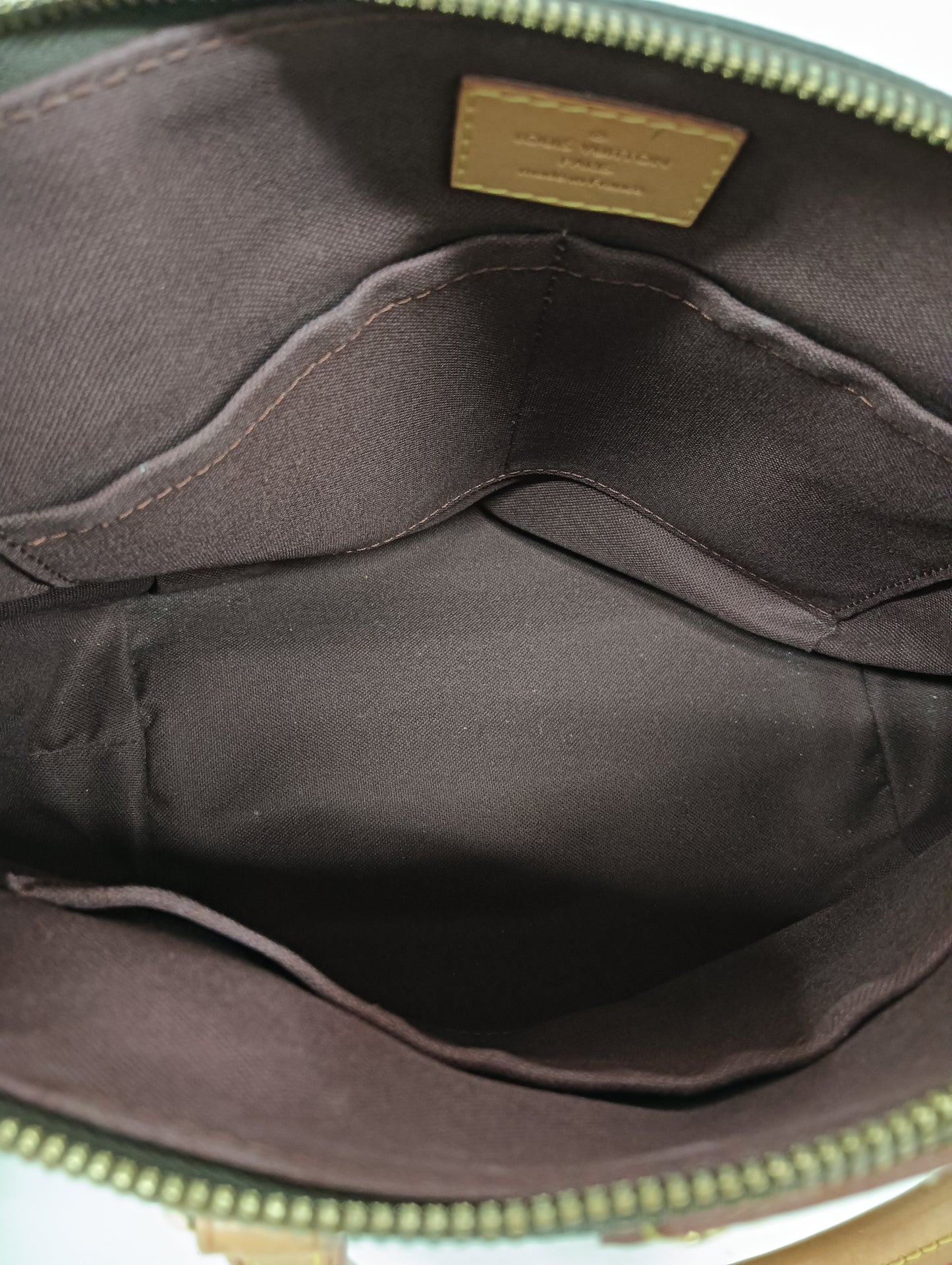 LOUIS VUITTON 2Way Bag Monogram M48813 Brown SR1105