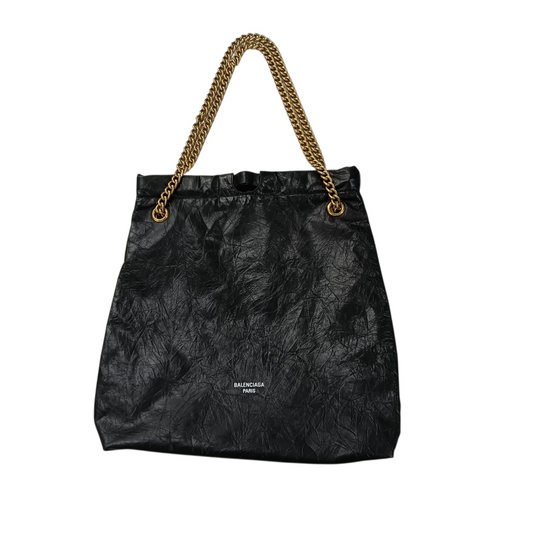 BALENCIAGA Chain Tote Bag 742941 Black