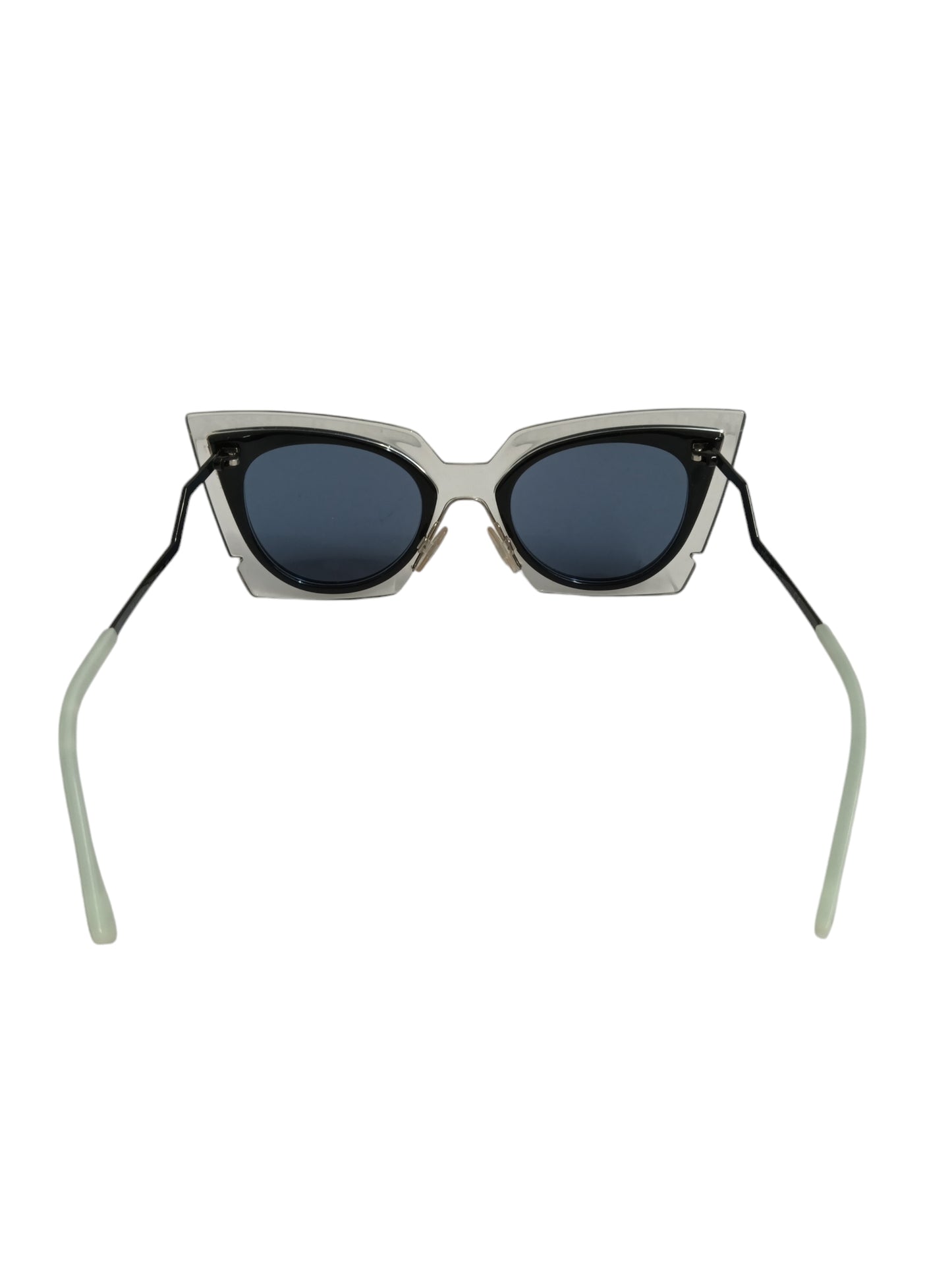 FENDI SUNGLASSES CLEAR/BLUE FF0117/S