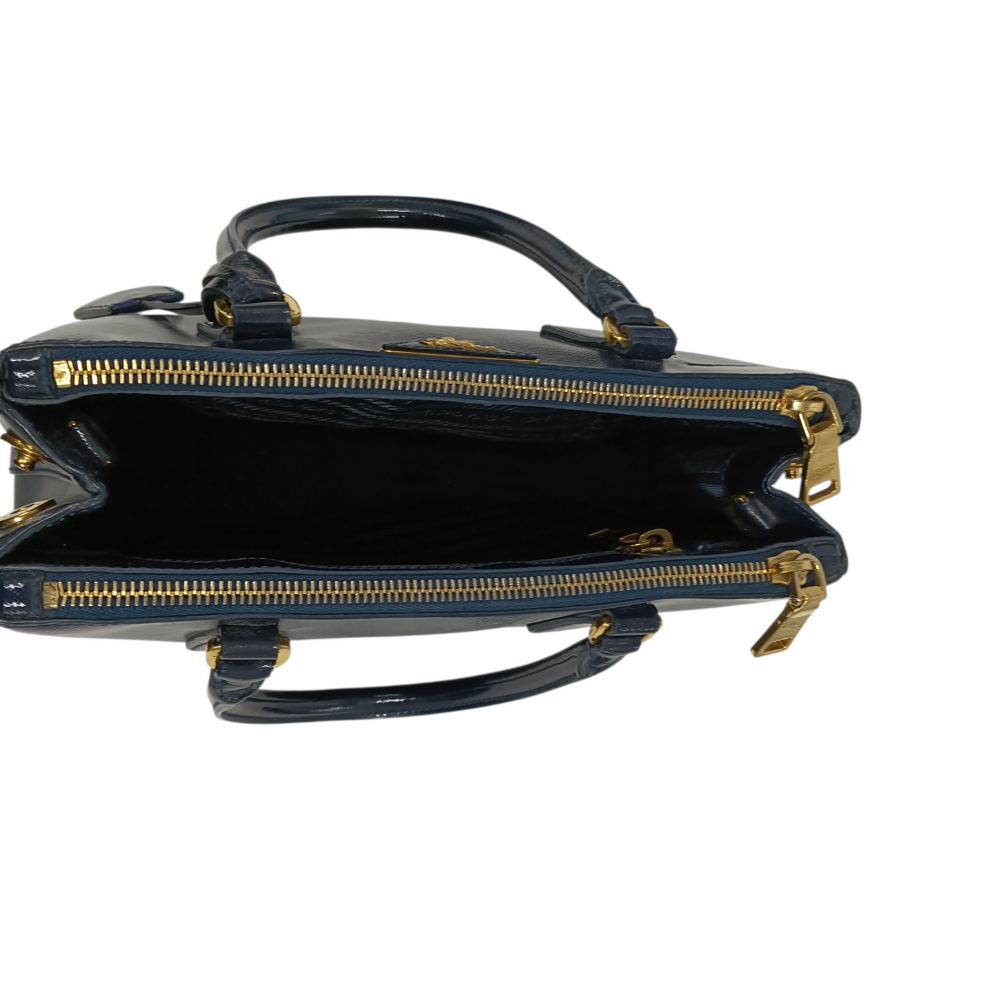 PRADA 2WAY Bag 1BA906 Navy