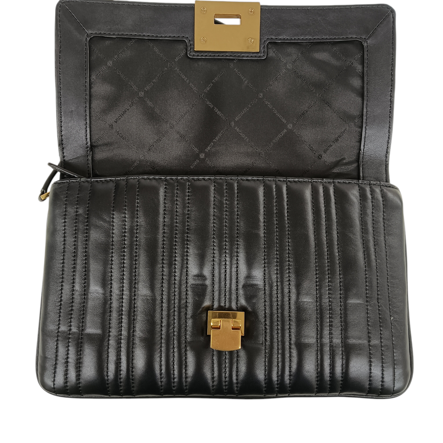 MICHAEL KORS Clutch 35H8AVAC3T Black Rank (A)