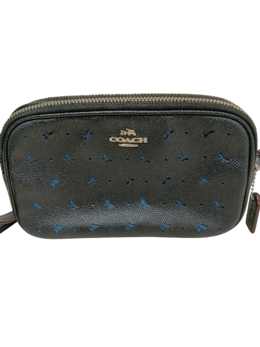 COACH Shoulder Bag Black F59792 Stain