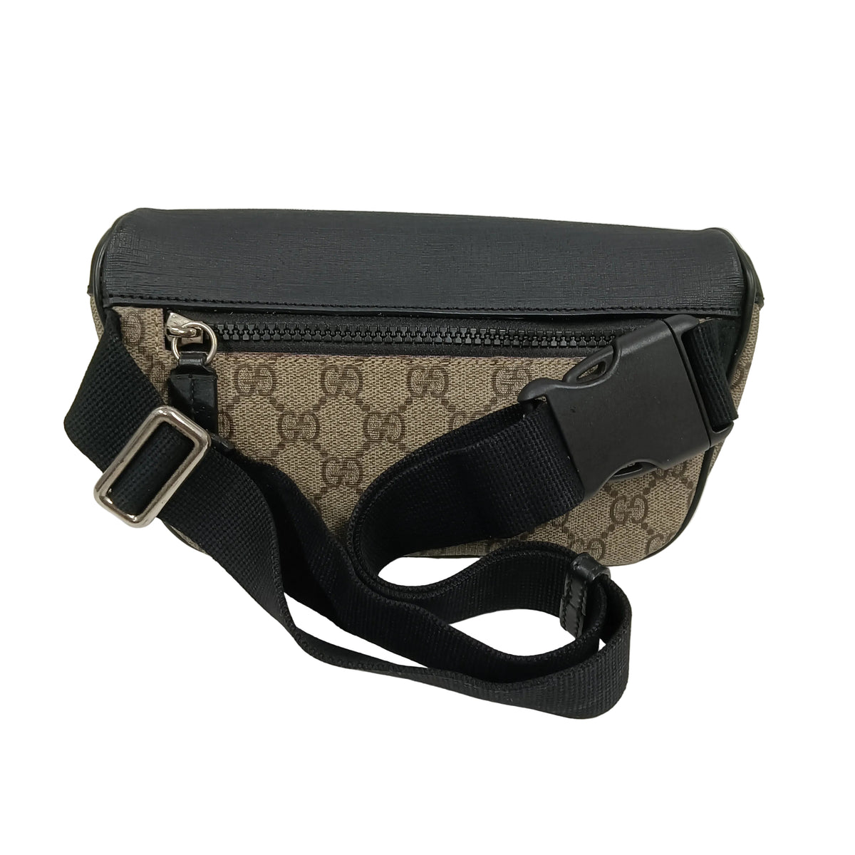 GUCCI Waist Bag 450946 Black And Beige 524947