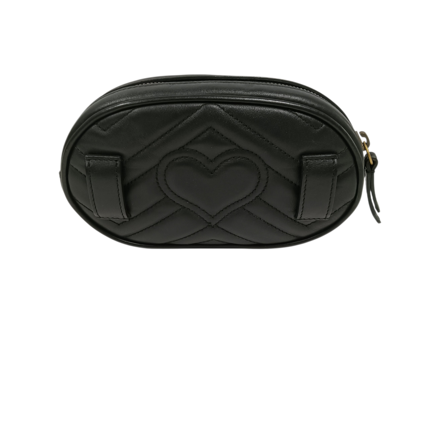 GUCCI Waist Bag 4764343 Black GG Marmont