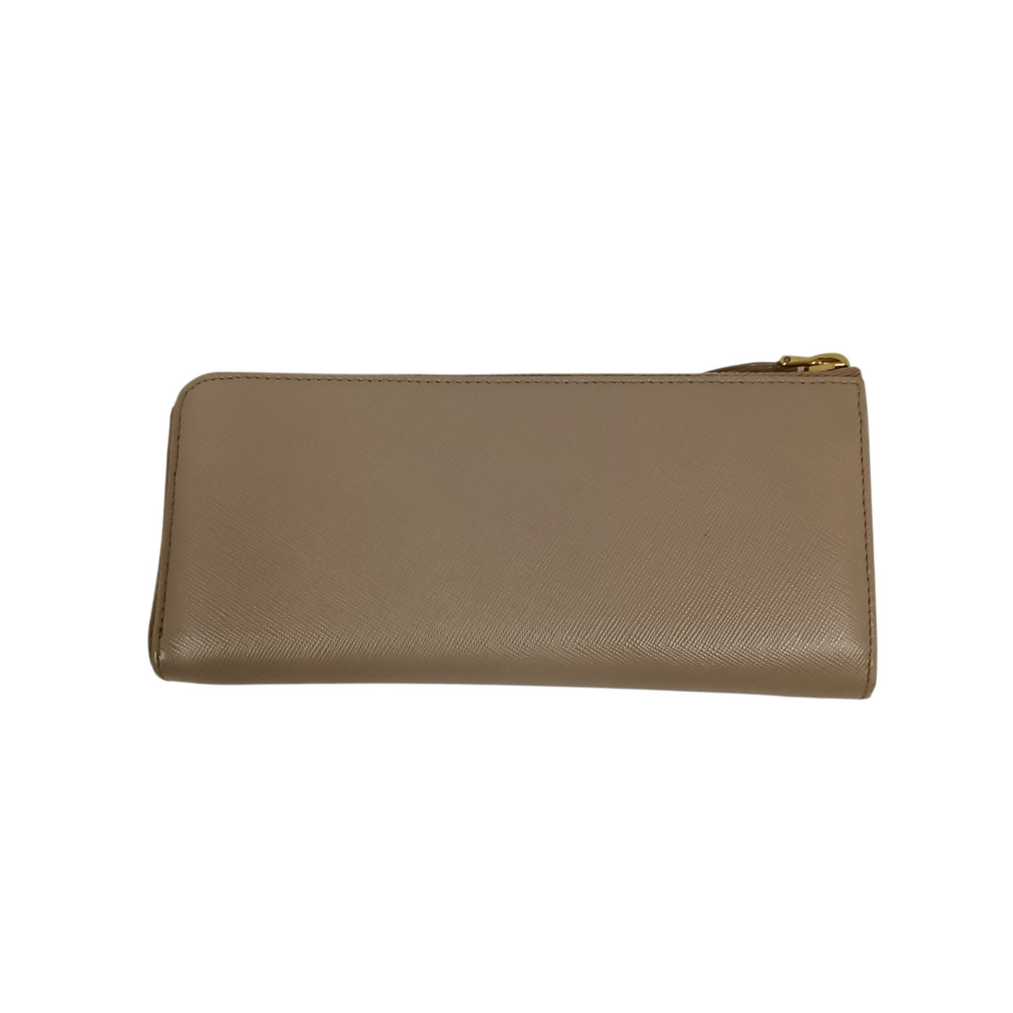 PRADA Long Wallet Ivory