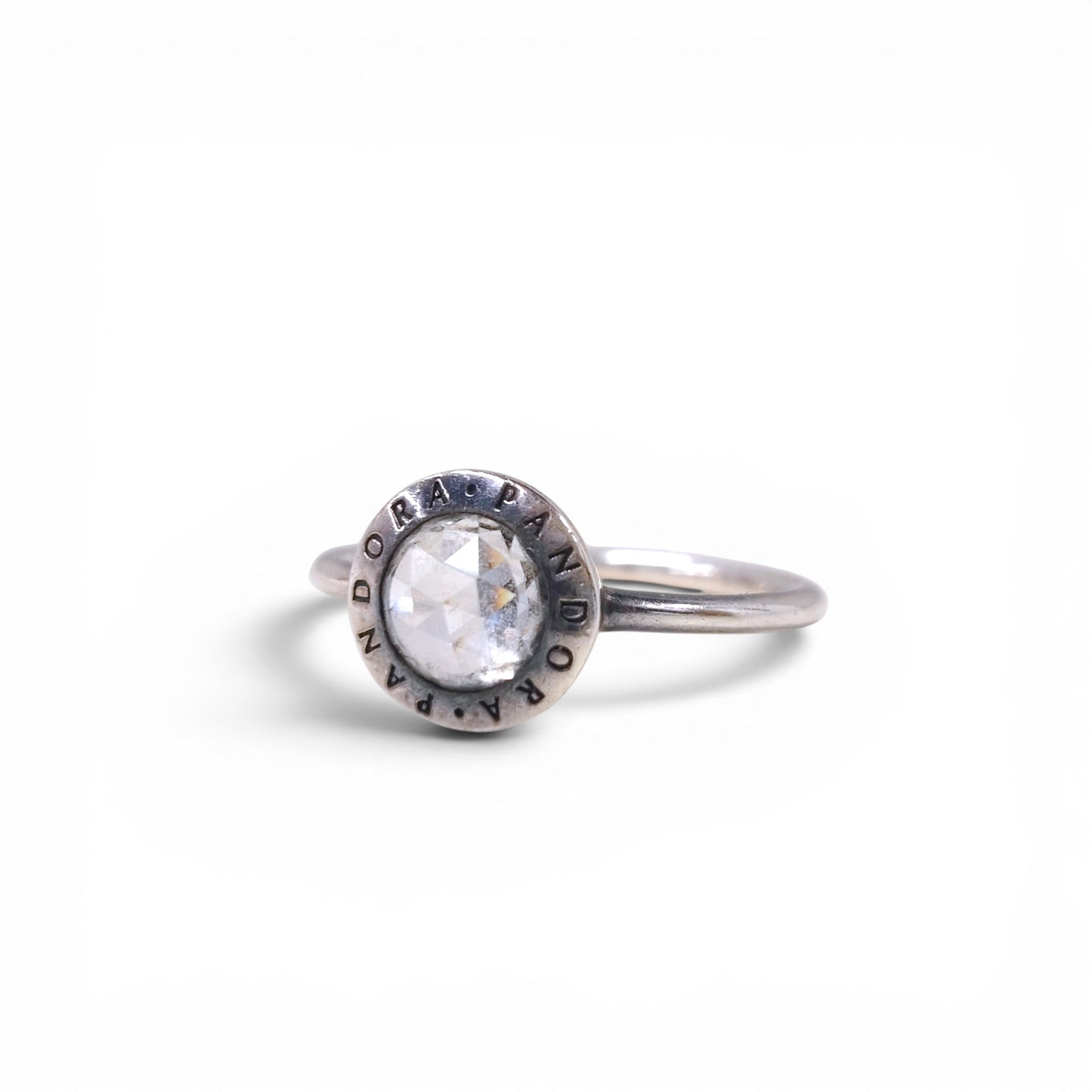 PANDORA Ring Silver Size 54 Rank B