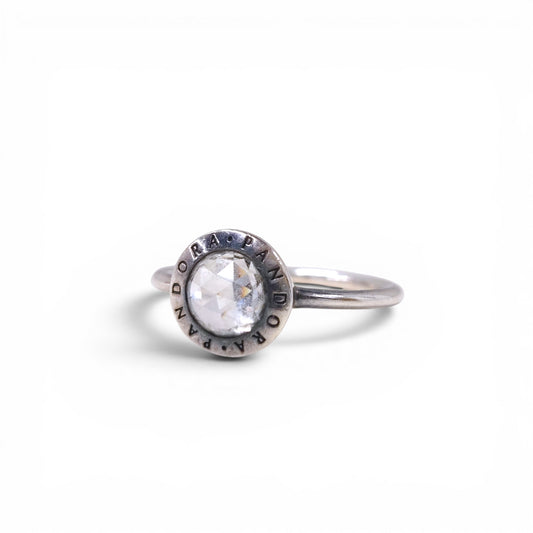 PANDORA Ring Silver Size 54 Rank B