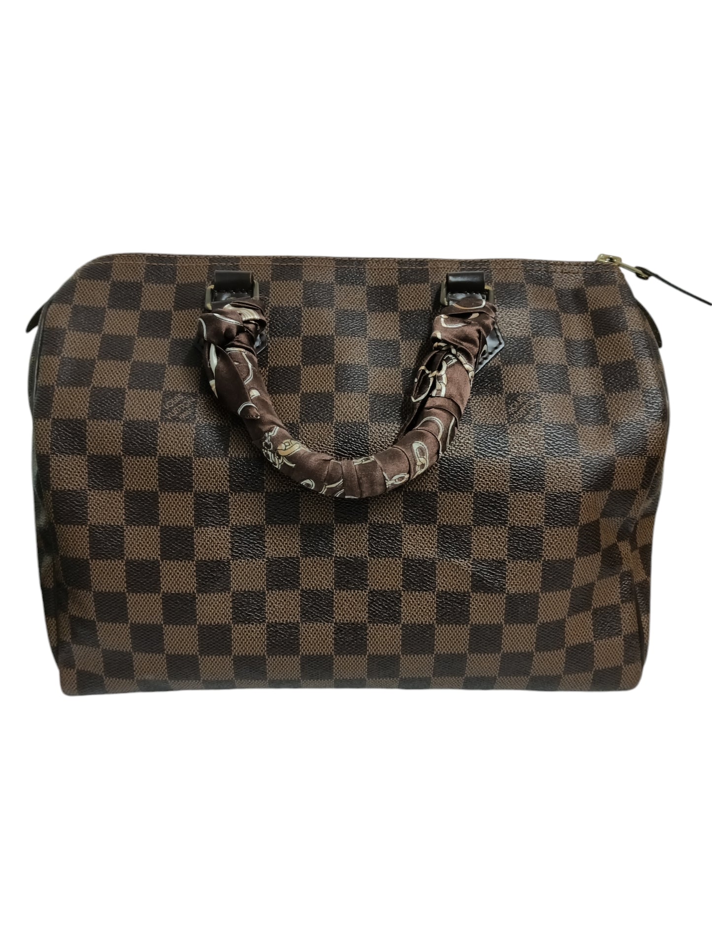 LOUIS VUITTON HANDBAG DAMIER BROWN N41364 DAMAGE