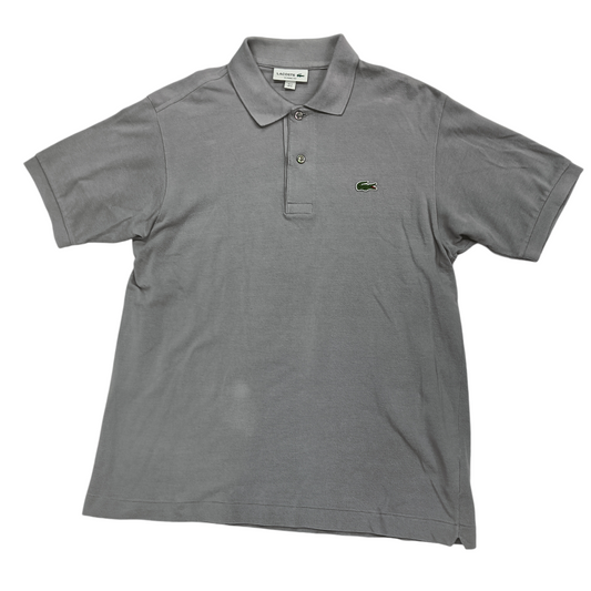 LACOSTE Polo Shirts Size S Men Gray