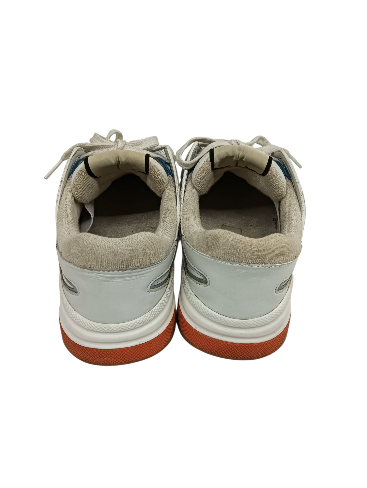 GUCCI Sneaker Size 6 Mens 592345 White/Sky Blue