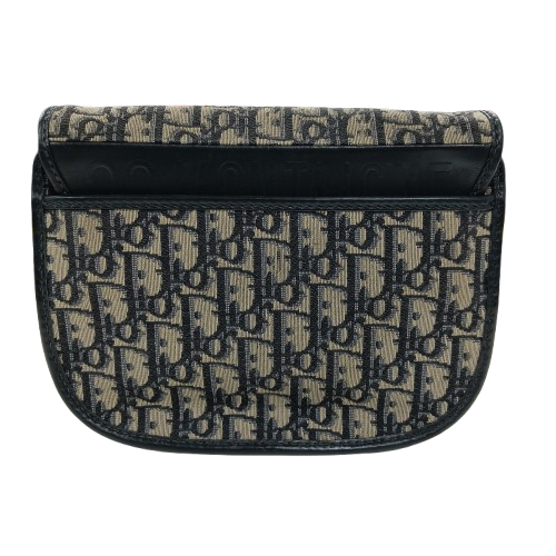 Christian Dior Shoulder Bag  Beige/Navy 01-RU-0230