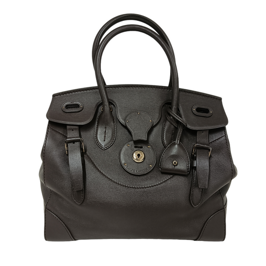 RALPH LAUREN Bag Ricky 33 Dark Brown 435517046