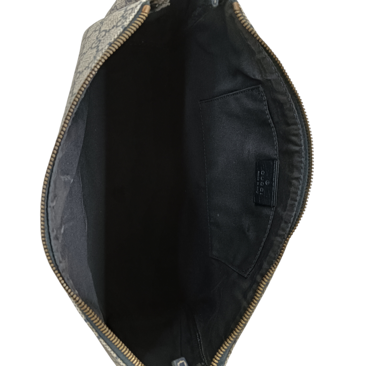 GUCCI Second Bag 130653 213317 Rank (B) Beige/Navy