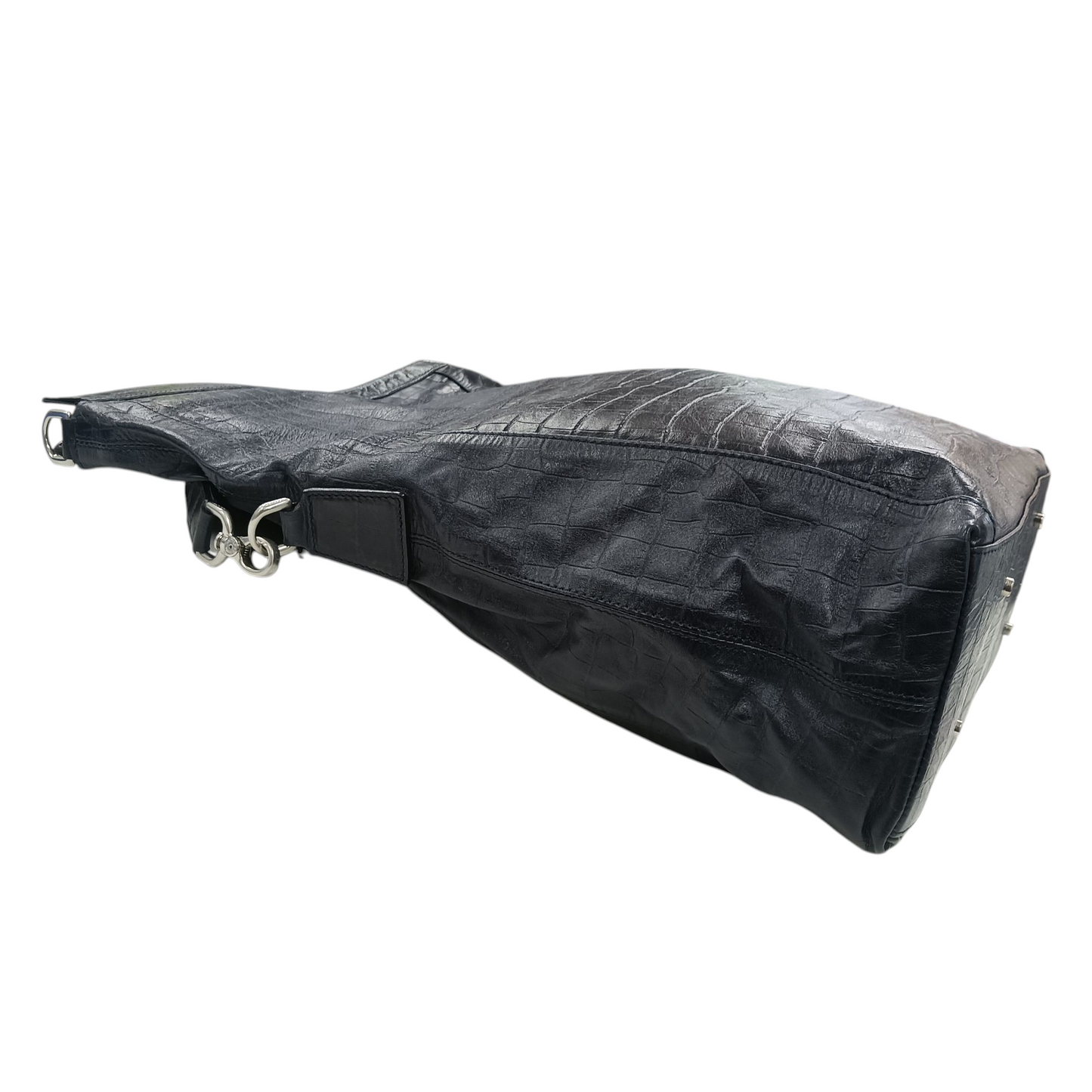 ANIARY 2Way Bag Leather Navy