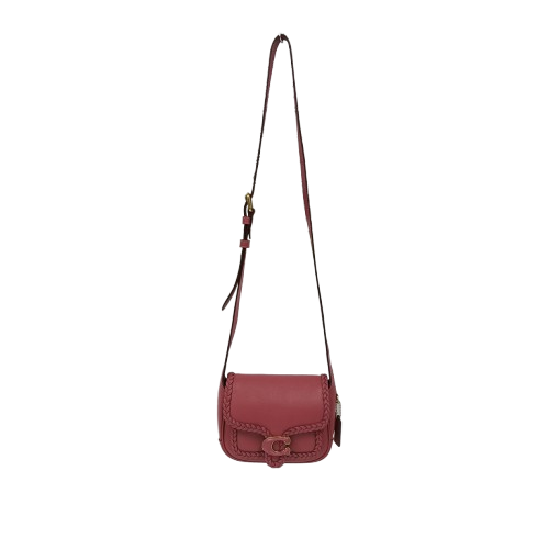 COACH Shoulder Bag CJ837 Pink Tabby
