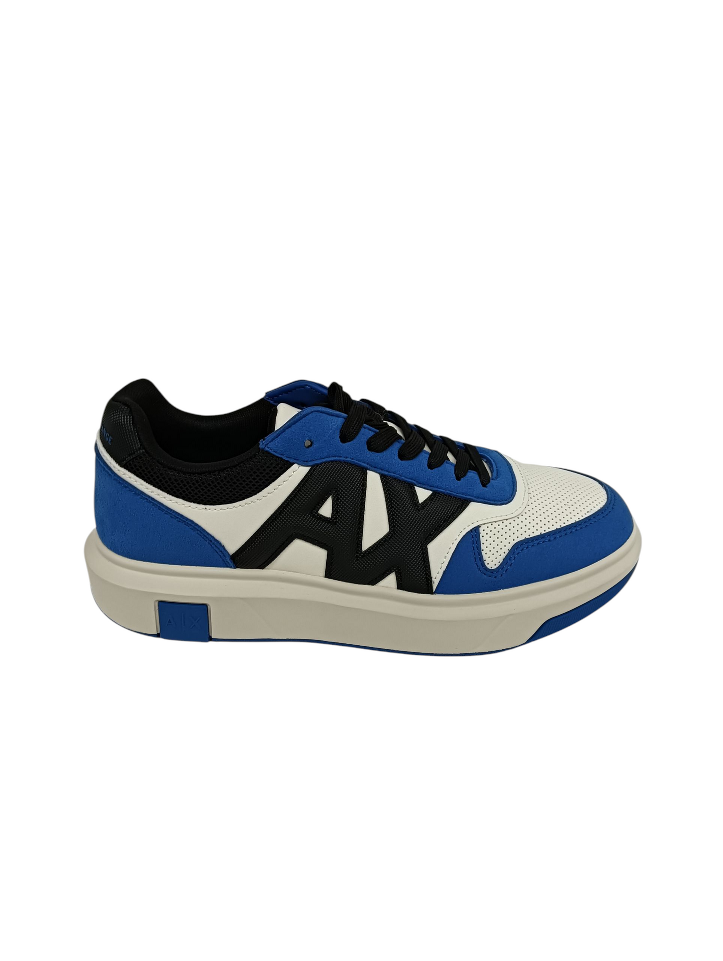 ARMANI EXCHANGE Sneaker Size 40 XUX220 Mens Black/Blue