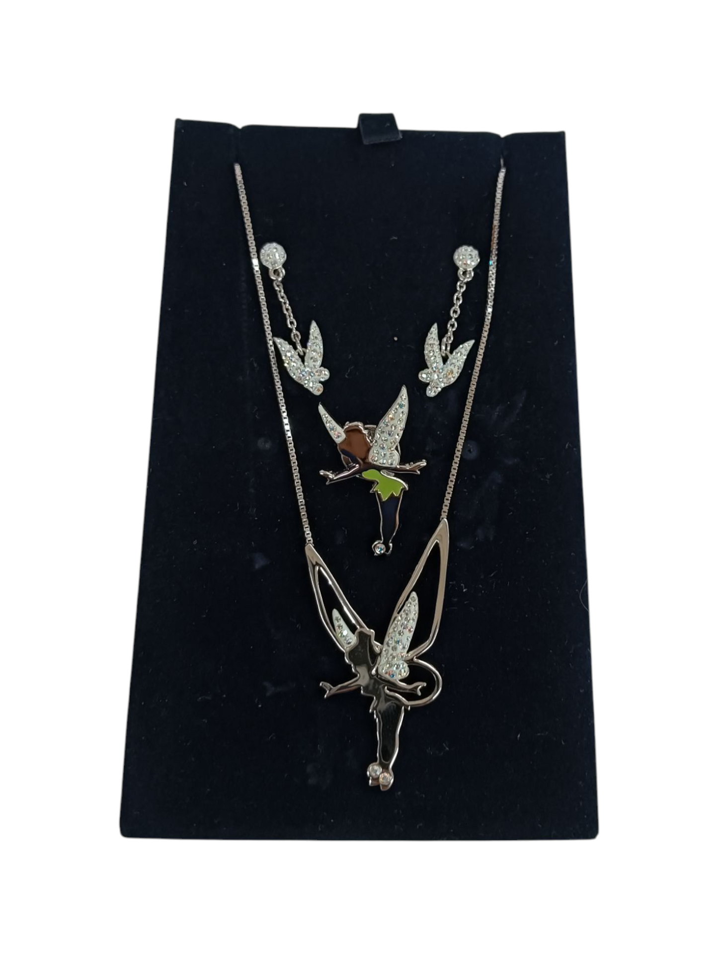 SWAROVSKI Necklace With Earring TINKERBELL Silver