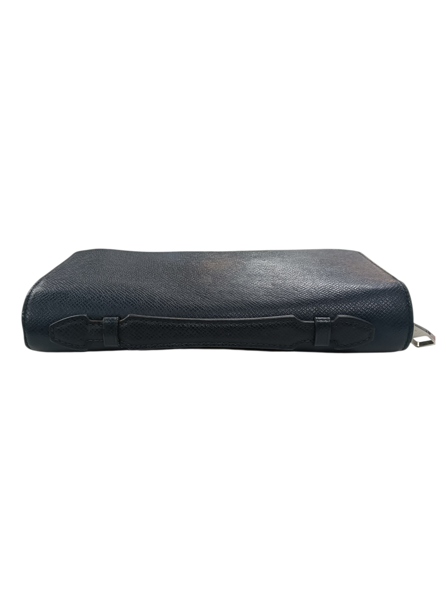LOUIS VUITTON Long Wallet M42098 Navy Taiga Stain/Scratch CA3146