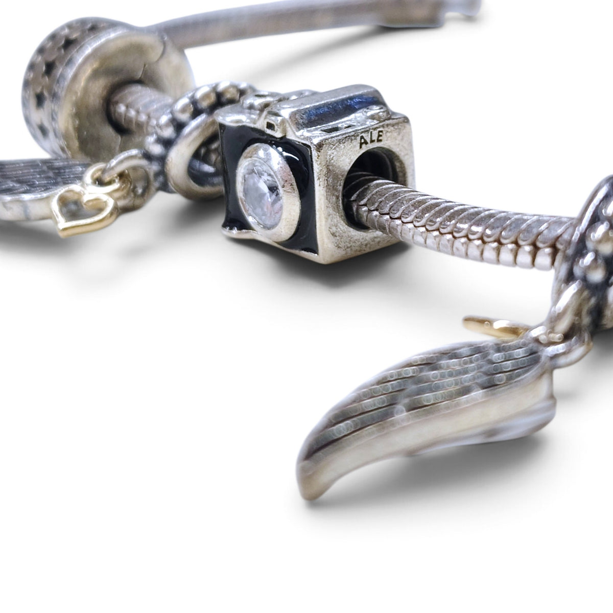 PANDORA Bracelet Silver Charm 5P Set