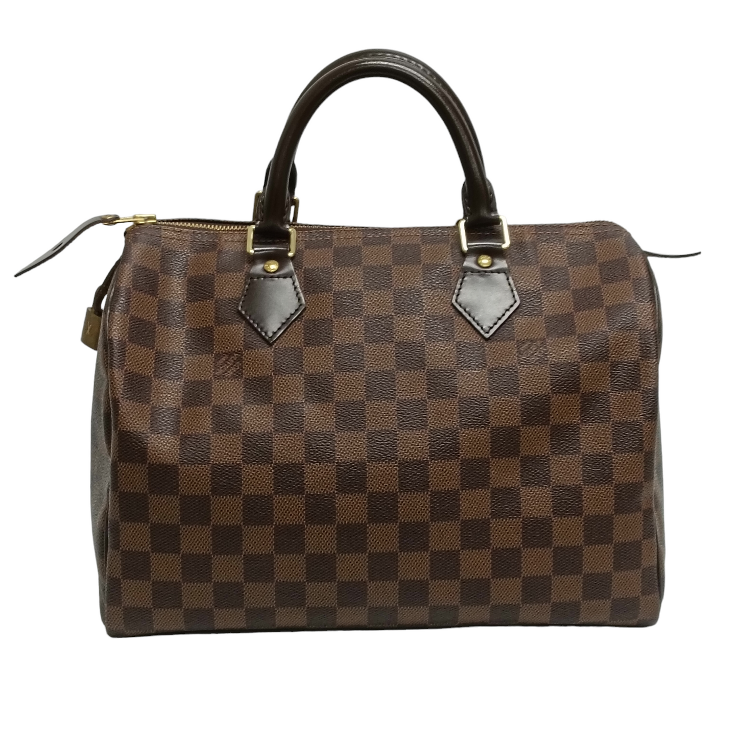 LOUIS VUITTON Bag Damier Brown Speedy 30 DU4180