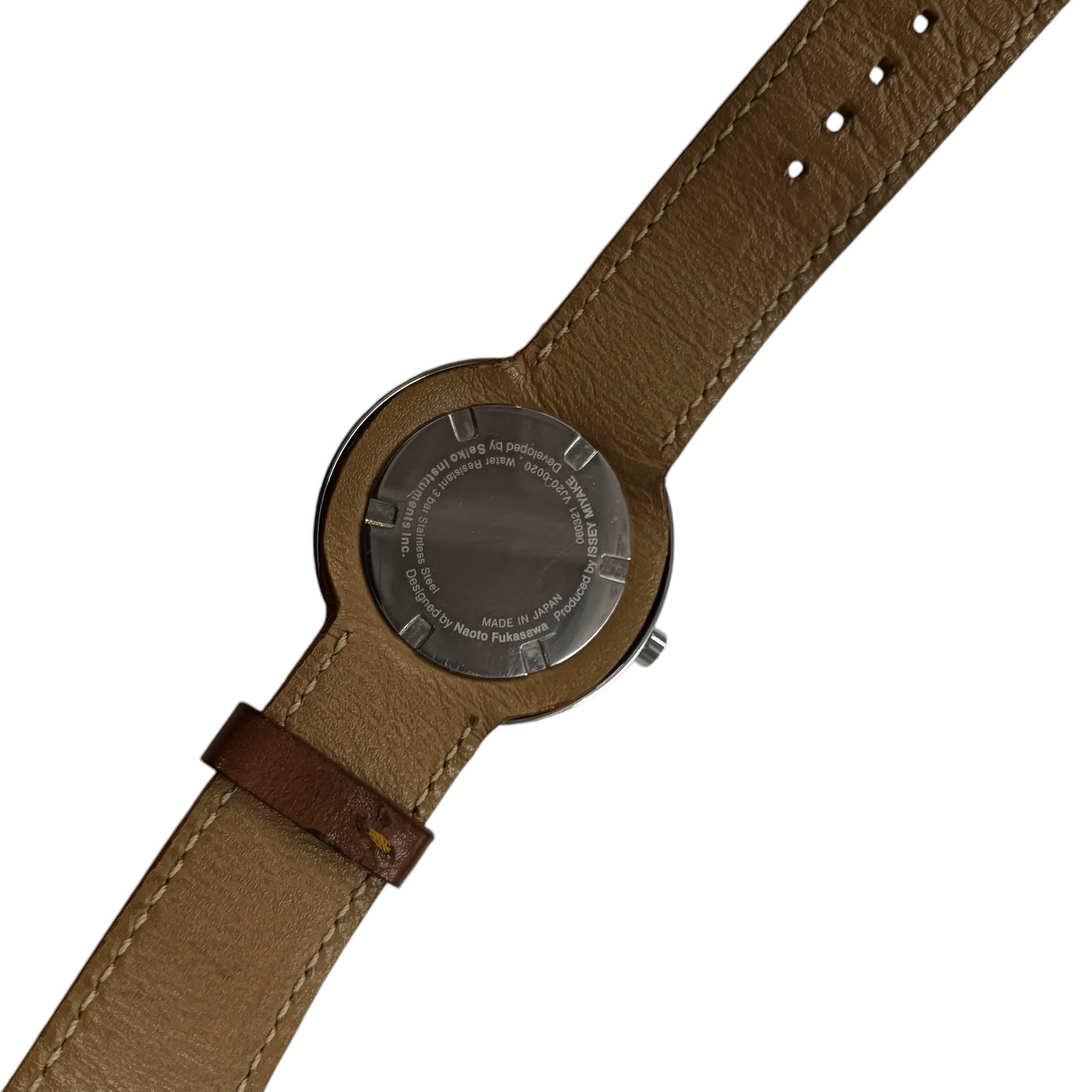 ISSEY MIYAKE WRIST WATCH BELT LEATHER