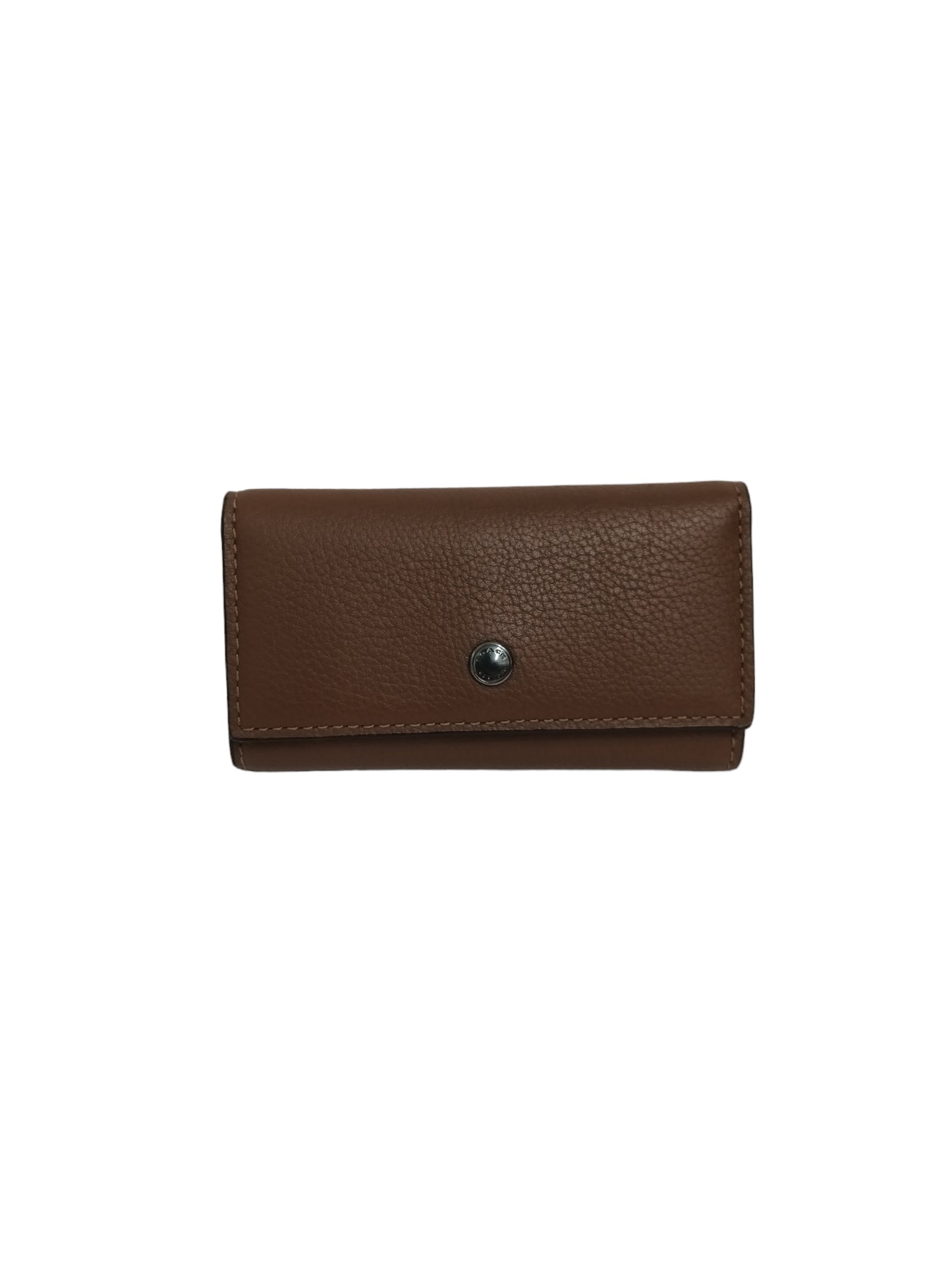 COACH KEY CASE BROWN F24668