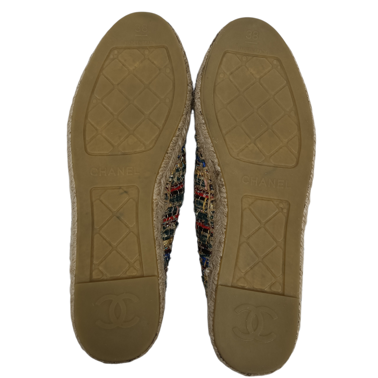 CHANEL Espadrille Lady's Multi Color BG29762